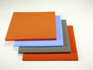 Die Cutting Silicone Sponge Gasket Sheet for Seals, Press Pads, Thermal Insulating