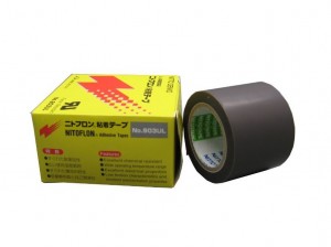 Nitto Denko 903UL High Temperature Teflon PTFE Film Tape Til elektrisk isolering