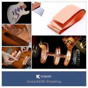Copper Foil Tape Stained Glass with Conductive Adhesive Designed For Guitarists and electronics EMI
