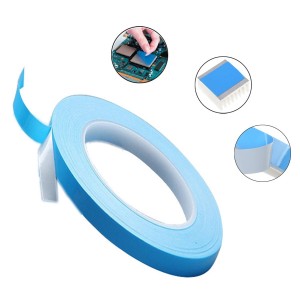 Fiberglass Thermal Conductive Tape for Heat Sink pad of LED, LCD, CPU etc